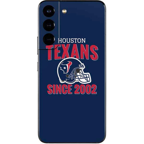NFL Houston Texans Helmet Galaxy S22 Skin