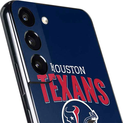 NFL Houston Texans Helmet Galaxy S22 Skin