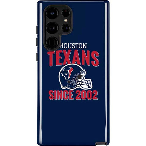 NFL Houston Texans Helmet Galaxy S22 Ultra Pro Case