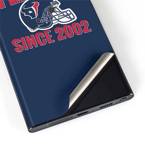 NFL Houston Texans Helmet Galaxy S22 Ultra Skin
