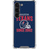 NFL Houston Texans Helmet Galaxy S23 Clear Case