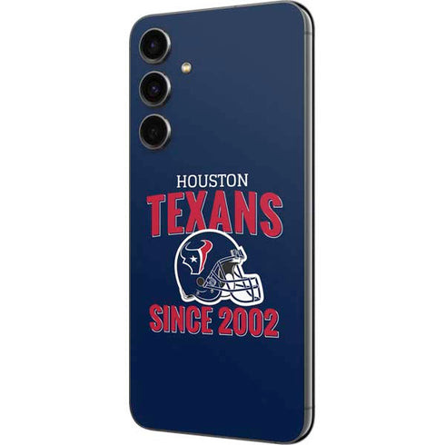 NFL Houston Texans Helmet Galaxy S23 FE Skin