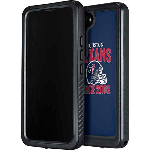 NFL Houston Texans Helmet Galaxy S23 Plus Waterproof Case
