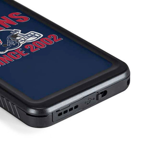 NFL Houston Texans Helmet Galaxy S23 Plus Waterproof Case