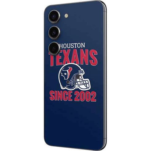 NFL Houston Texans Helmet Galaxy S23 Skin