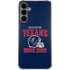 NFL Houston Texans Helmet Galaxy S24 Plus Clear Case