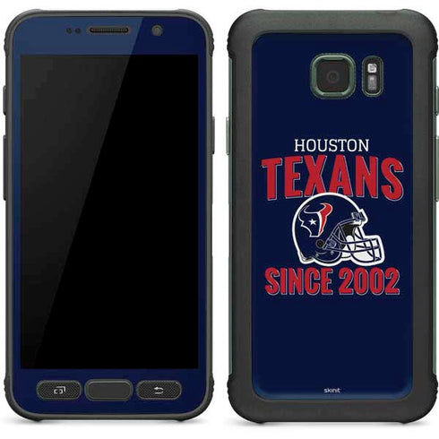 NFL Houston Texans Helmet Galaxy S7 Active Skin