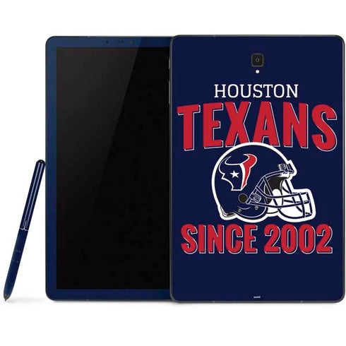 NFL Houston Texans Helmet Samsung Galaxy Tab Skin