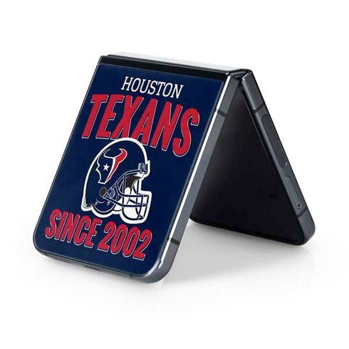 NFL Houston Texans Helmet Galaxy Z Flip5 5G Skin
