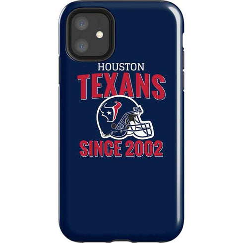 NFL Houston Texans Helmet iPhone 11 Impact Case