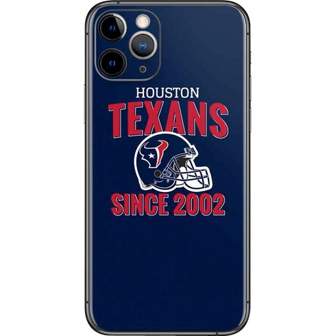 NFL Houston Texans Helmet iPhone 11 Pro Skin