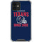 NFL Houston Texans Helmet iPhone 12 Clear Case