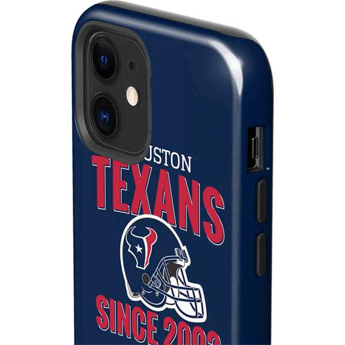 NFL Houston Texans Helmet iPhone 12 Impact Case