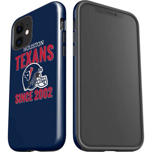 NFL Houston Texans Helmet iPhone 12 Impact Case