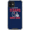 NFL Houston Texans Helmet iPhone 12 Mini Clear Case