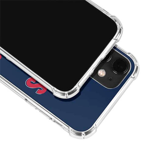 NFL Houston Texans Helmet iPhone 12 Mini Clear Case