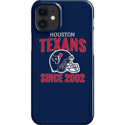 NFL Houston Texans Helmet iPhone 12 Mini Lite Case
