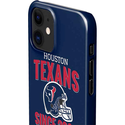 NFL Houston Texans Helmet iPhone 12 Mini Lite Case