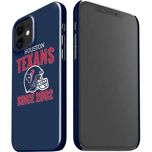 NFL Houston Texans Helmet iPhone 12 Mini Lite Case