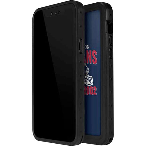 NFL Houston Texans Helmet iPhone 12 Mini Waterproof Case
