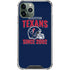 NFL Houston Texans Helmet iPhone 12 Pro Clear Case