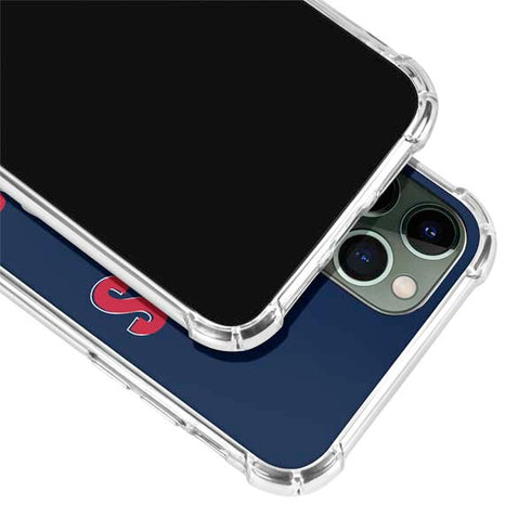 NFL Houston Texans Helmet iPhone 12 Pro Clear Case