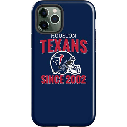 NFL Houston Texans Helmet iPhone 12 Pro Impact Case