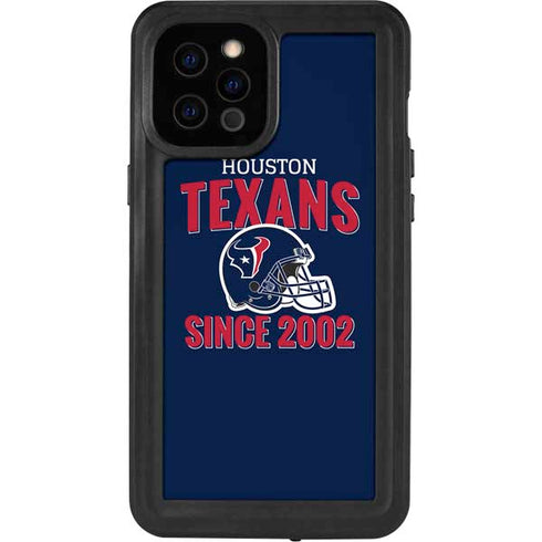 NFL Houston Texans Helmet iPhone 12 Pro Max Waterproof Case