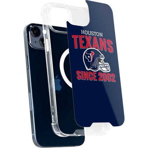 NFL Houston Texans Helmet iPhone 13 MagSafe Case