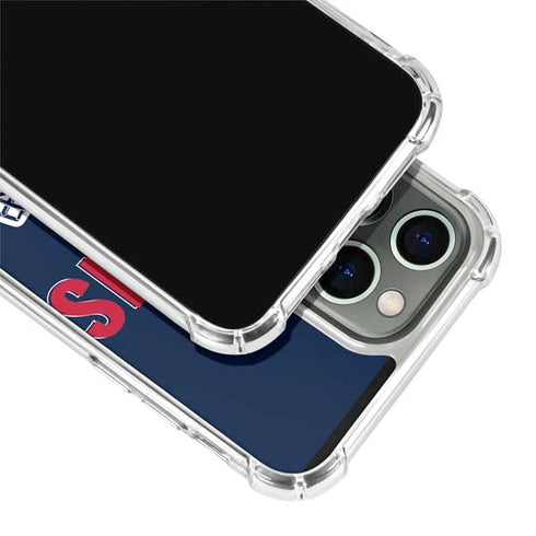 NFL Houston Texans Helmet iPhone 13 Pro Clear Case