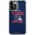 NFL Houston Texans Helmet iPhone 13 Pro Max Clear Case