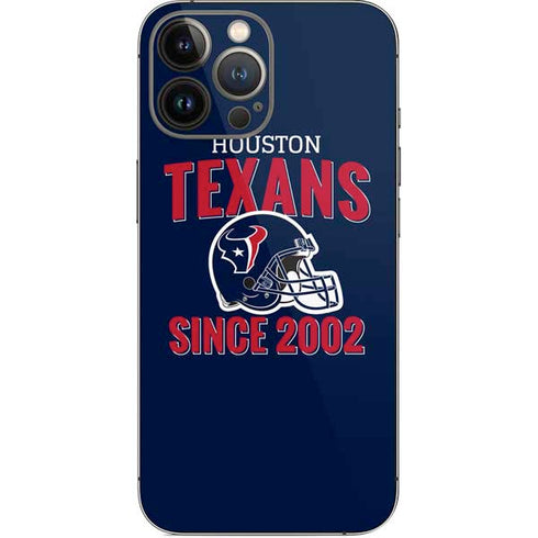 NFL Houston Texans Helmet iPhone 13 Pro Max Skin
