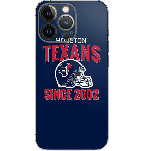 NFL Houston Texans Helmet iPhone 13 Pro Skin