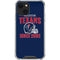 NFL Houston Texans Helmet iPhone 14 Clear Case