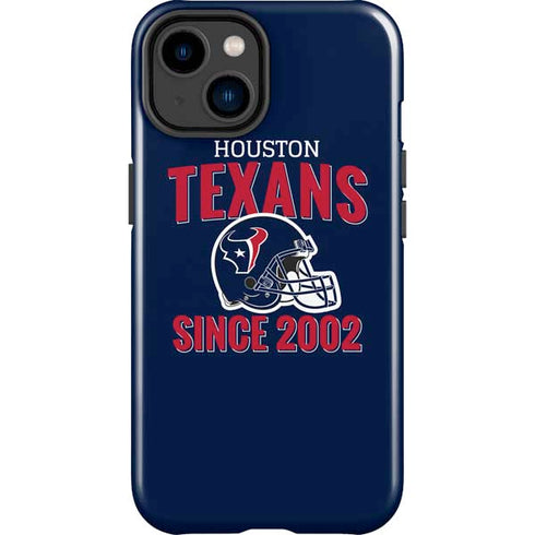 NFL Houston Texans Helmet iPhone 14 Plus Impact Case