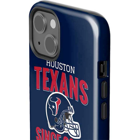 NFL Houston Texans Helmet iPhone 15 Impact Case