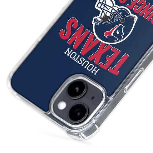 NFL Houston Texans Helmet iPhone 15 Plus MagSafe Case