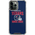 NFL Houston Texans Helmet iPhone 14 Pro Max Clear Case