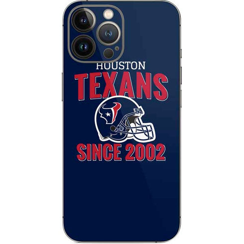 NFL Houston Texans Helmet iPhone 14 Pro Max Skin