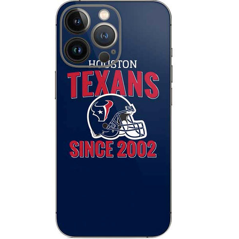 NFL Houston Texans Helmet iPhone 15 Pro Skin