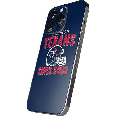 NFL Houston Texans Helmet iPhone 14 Pro Skin