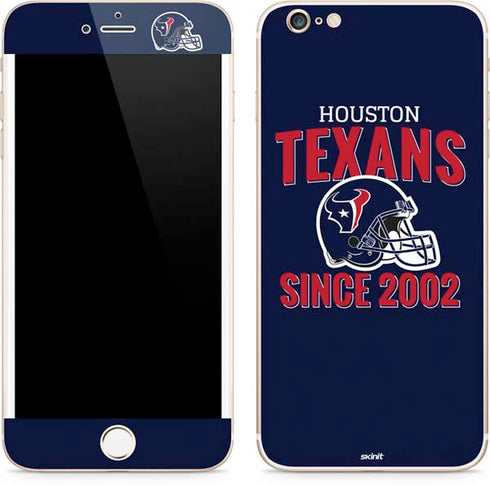 NFL Houston Texans Helmet iPhone 6/6s Plus Skin