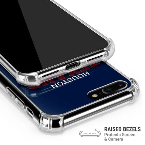 NFL Houston Texans Helmet iPhone 7/8 Plus Clear Case