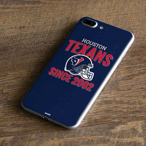 NFL Houston Texans Helmet iPhone 8 Plus Skin