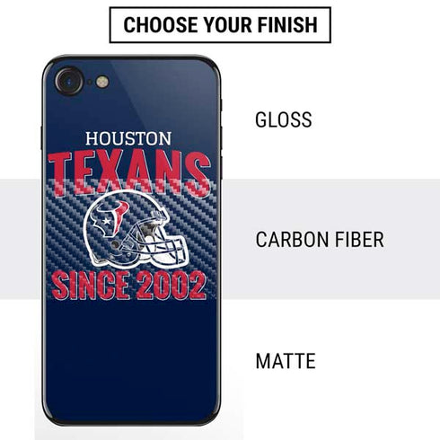 NFL Houston Texans Helmet iPhone SE (2nd & 3rd Gen) Skin