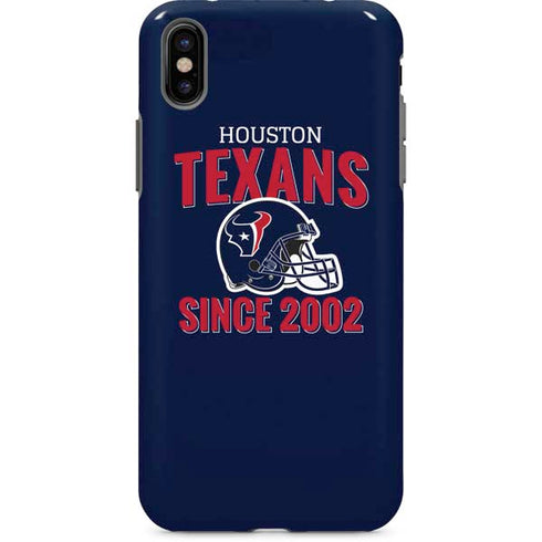 NFL Houston Texans Helmet iPhone X Pro Case