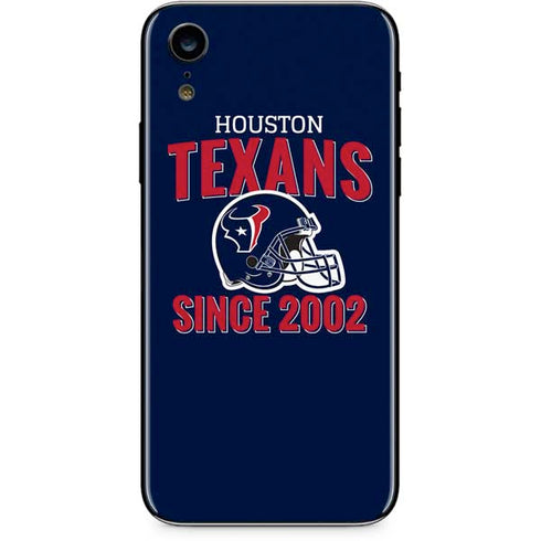 NFL Houston Texans Helmet iPhone XR Skin