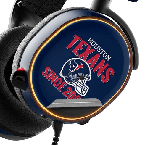 NFL Houston Texans Helmet SteelSeries Arctis 3 Skin