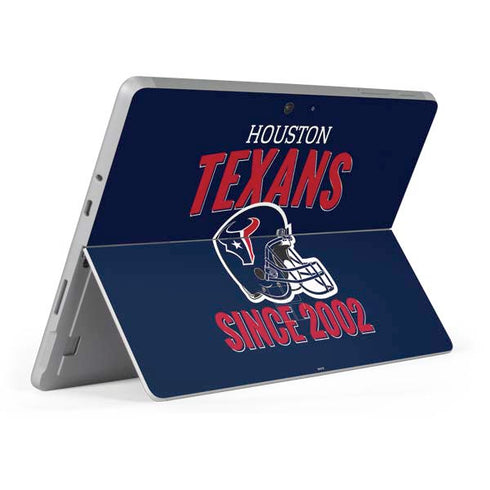 NFL Houston Texans Helmet Surface Go Skin
