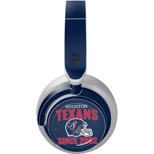 NFL Houston Texans Helmet Surface Headphones Skin
